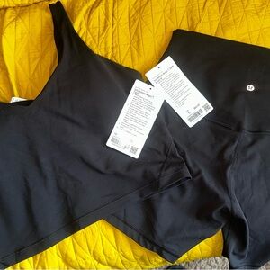 NWT Lululemon Biker Short Set